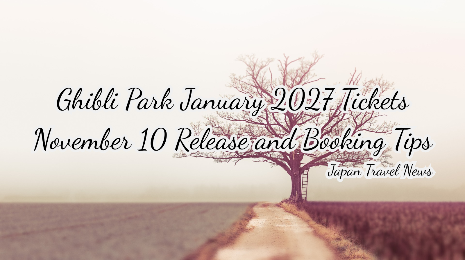 Ghibli Park January 2027 Tickets