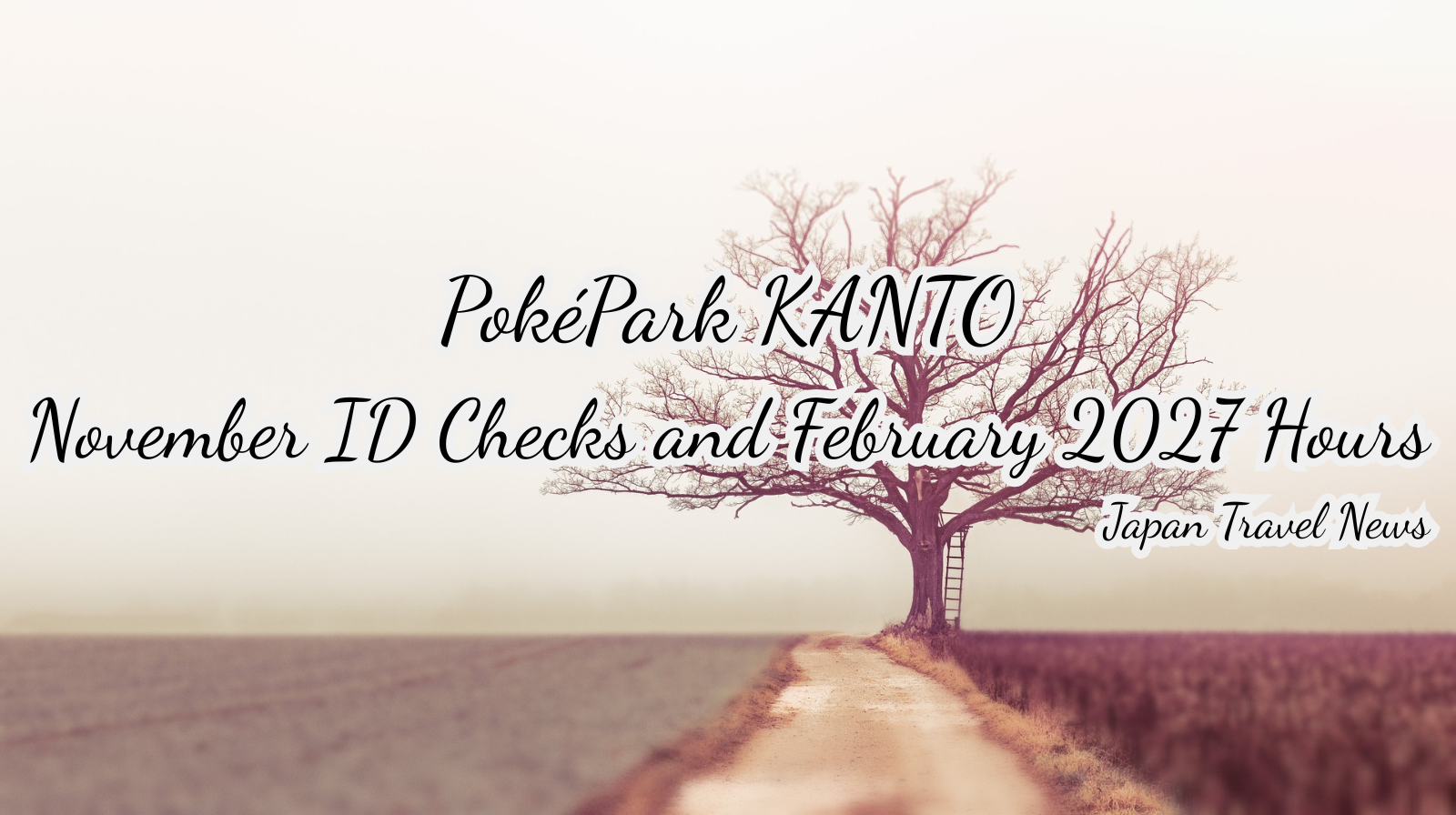 PokéPark KANTO November ID Checks and February 2027 Hours