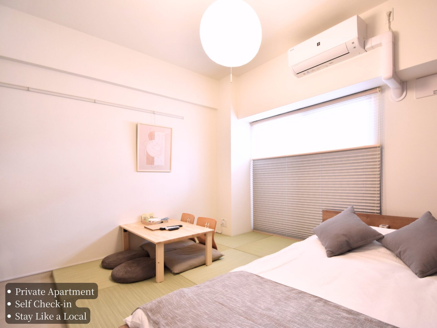 Living area at Takumi Stay Umeda Osaka