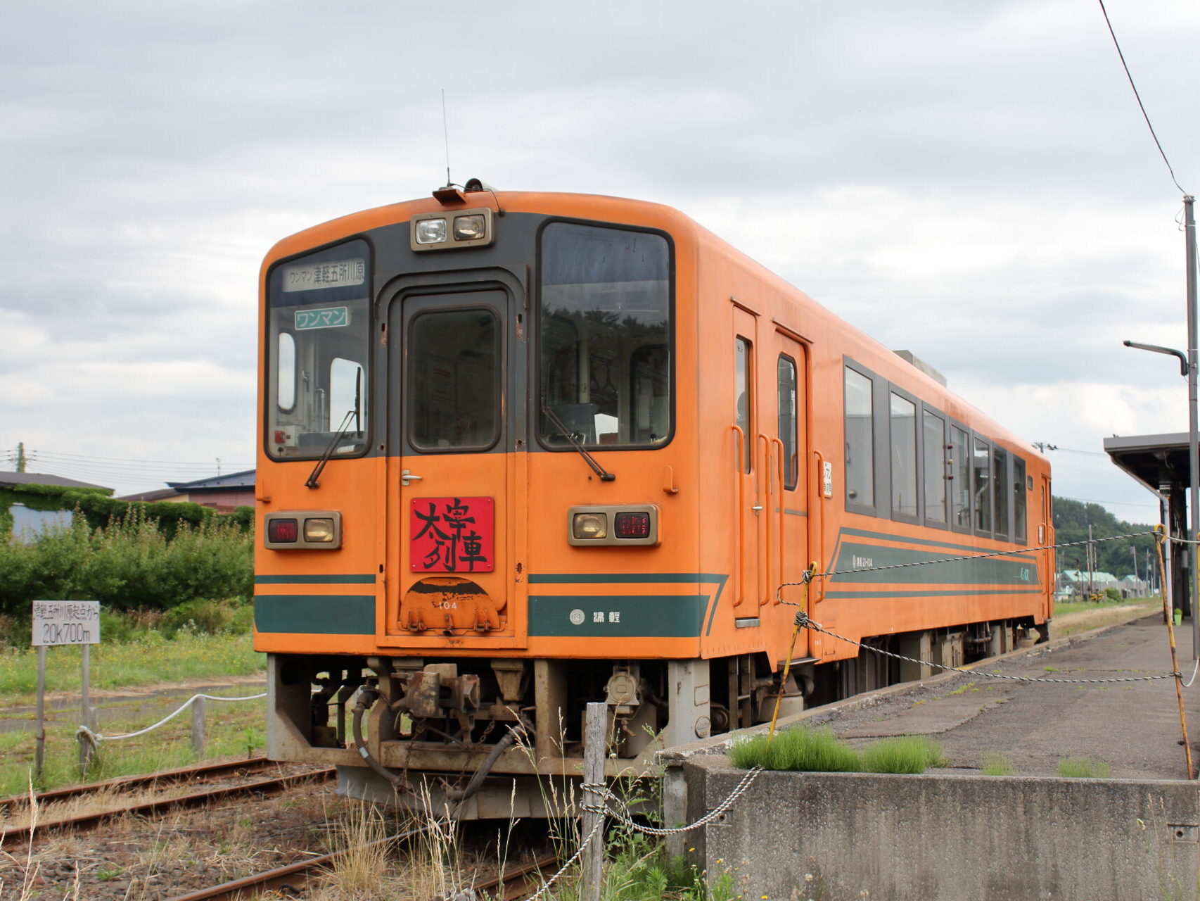 Local train serving a regional area of Japan