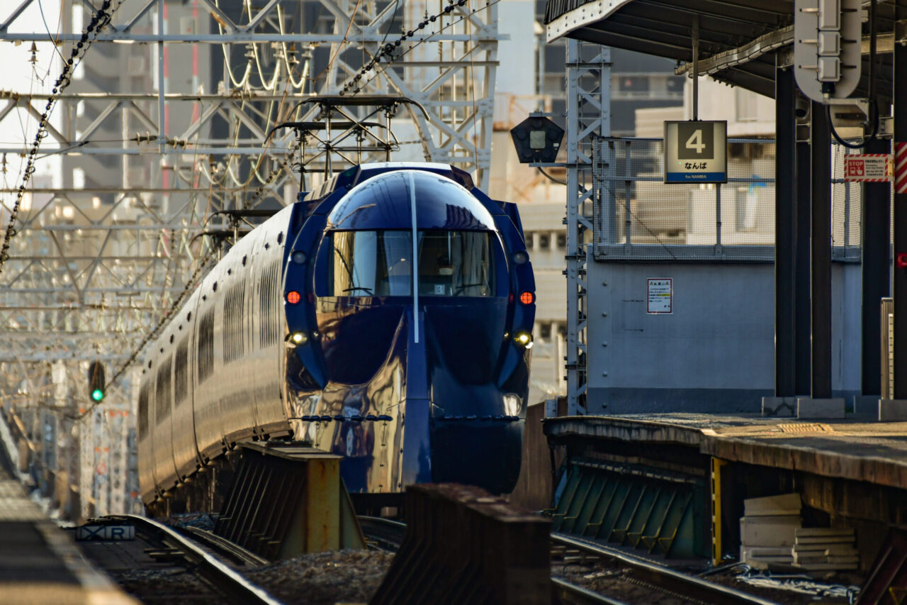 Nankai Rapi:t limited express train at Kansai Airport